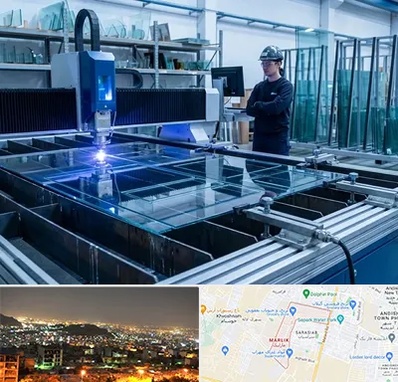 برش لیزری شیشه در مارلیک کرج 