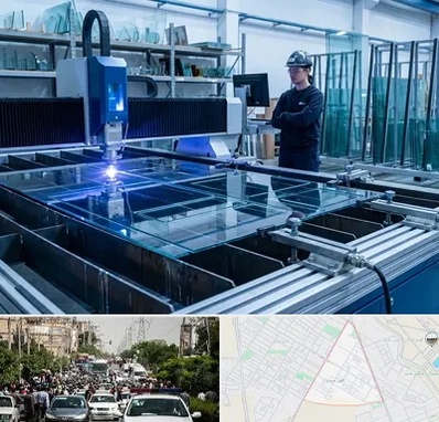 برش لیزری شیشه در سیدی مشهد