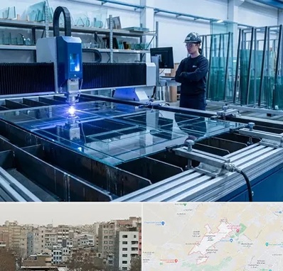 برش لیزری شیشه در محمد شهر کرج 