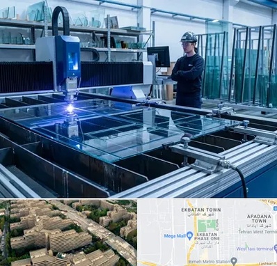 برش لیزری شیشه در اکباتان 