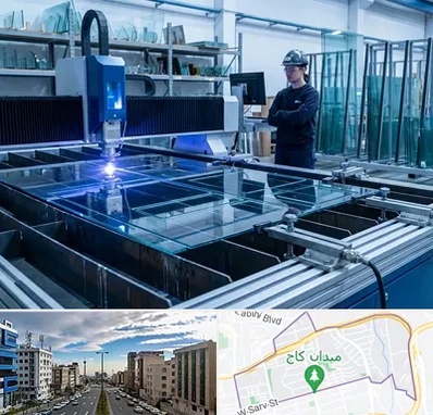 برش لیزری شیشه در سعادت آباد 