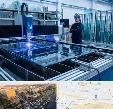 برش لیزری شیشه در تهرانپارس