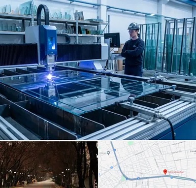 برش لیزری شیشه در ابوریحان تبریز 