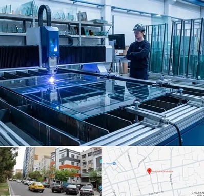 برش لیزری شیشه در هفده شهریور تبریز 