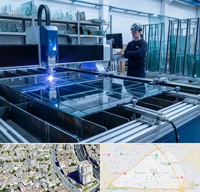 برش لیزری شیشه در قاسم آباد مشهد 