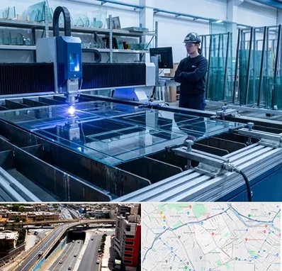 برش لیزری شیشه در ستارخان شیراز 