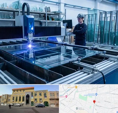 برش لیزری شیشه در زنبیل آباد قم 