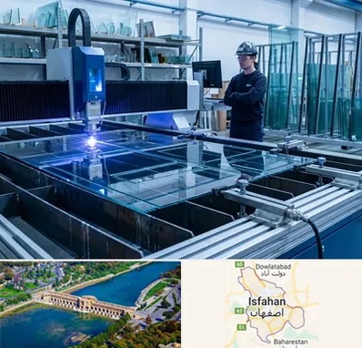 برش لیزری شیشه در اصفهان