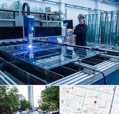 برش لیزری شیشه در امامت مشهد