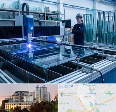 برش لیزری شیشه در فرشته 