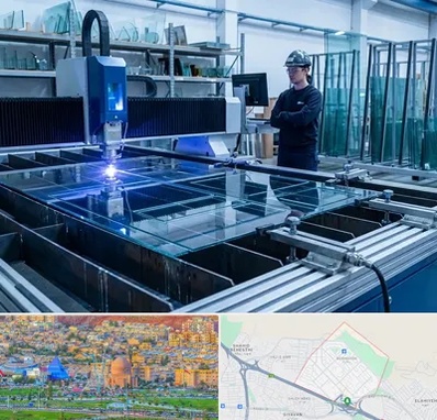 برش لیزری شیشه در رشدیه تبریز 