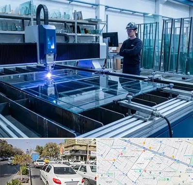 برش لیزری شیشه در مفتح مشهد