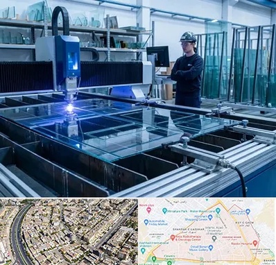 برش لیزری شیشه در شهرک غرب مشهد 