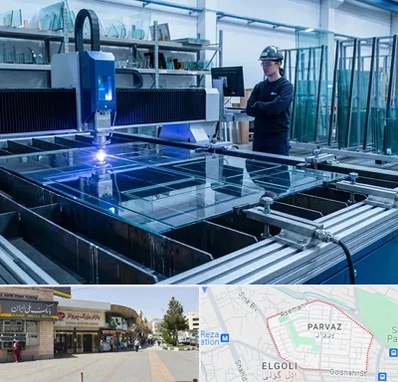 برش لیزری شیشه در پرواز تبریز 