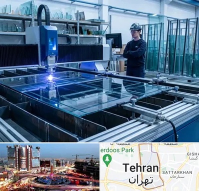 برش لیزری شیشه در صادقیه