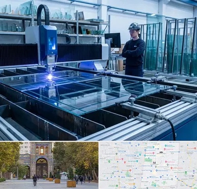 برش لیزری شیشه در منطقه 12 تهران 