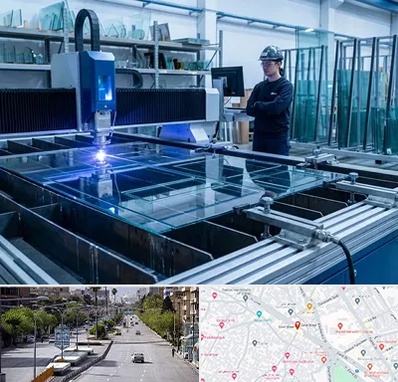 برش لیزری شیشه در خیابان زند شیراز 