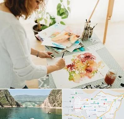 آموزشگاه آبرنگ در ایلام