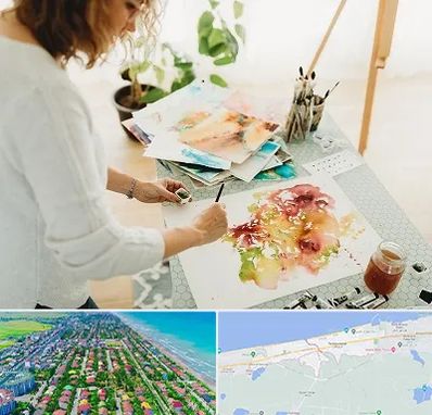 آموزشگاه آبرنگ در فریدونکنار