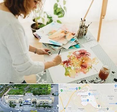 آموزشگاه آبرنگ در نسیم شهر