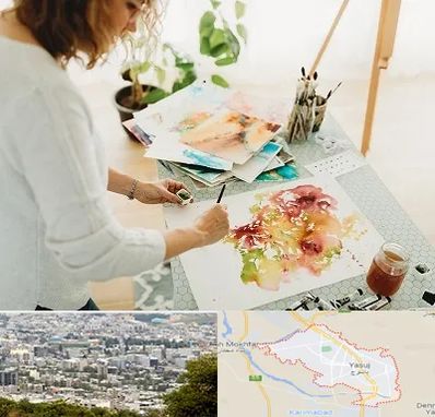 آموزشگاه آبرنگ در یاسوج