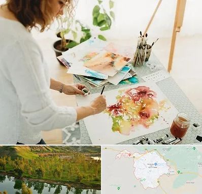 آموزشگاه آبرنگ در بهبهان