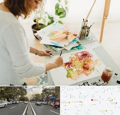 آموزشگاه آبرنگ در دولت