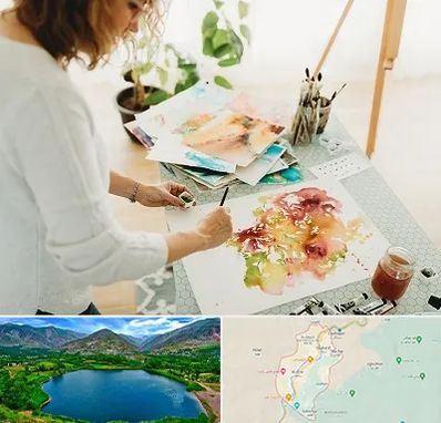 آموزشگاه آبرنگ در رودبار