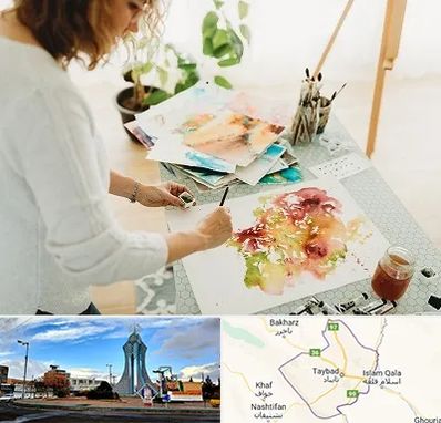 آموزشگاه آبرنگ در تایباد