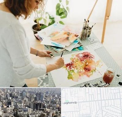 آموزشگاه آبرنگ در جیحون