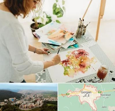 آموزشگاه آبرنگ در گرگان