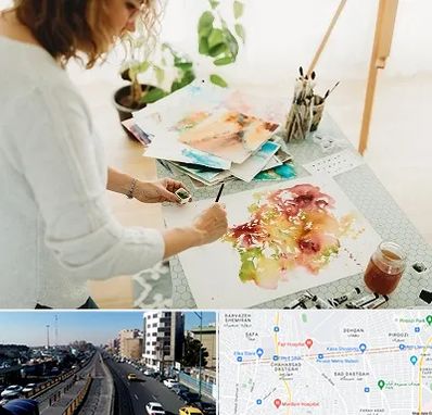 آموزشگاه آبرنگ در پیروزی