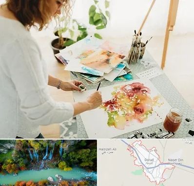 آموزشگاه آبرنگ در دورود