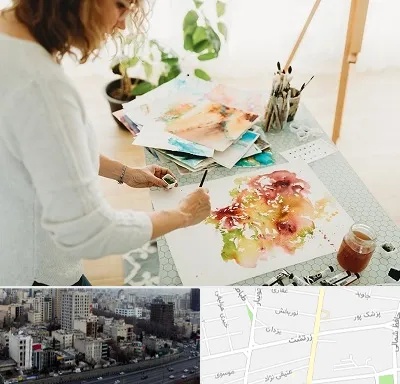 آموزشگاه آبرنگ در زرتشت