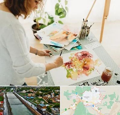 آموزشگاه آبرنگ در مراغه