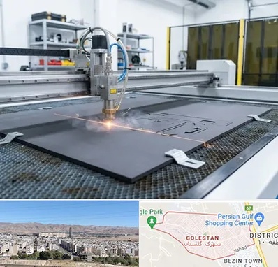 برش لیزری فوم در شهرک گلستان شیراز 