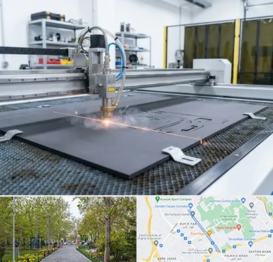 برش لیزری فوم در قدوسی غربی شیراز 