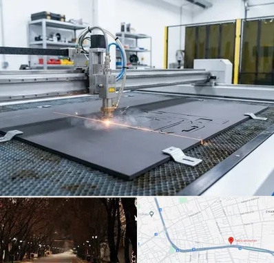 برش لیزری فوم در ابوریحان تبریز 