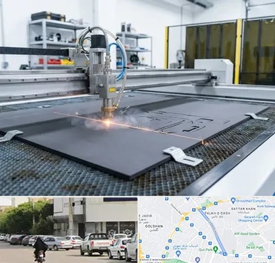 برش لیزری فوم در قدوسی شرقی شیراز 