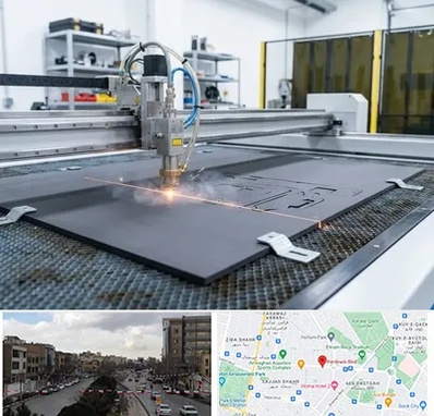 برش لیزری فوم در بلوار فردوسی مشهد 