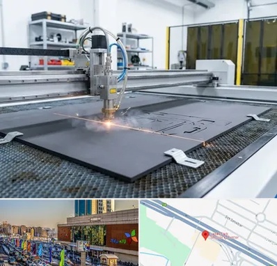 برش لیزری فوم در لاله پارک تبریز 