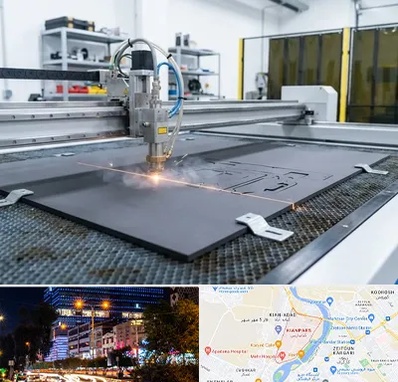 برش لیزری فوم در کیانپارس اهواز 