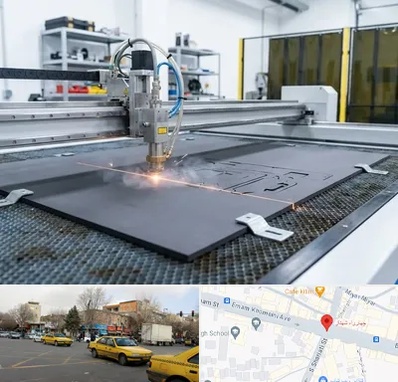 برش لیزری فوم در شهناز تبریز 