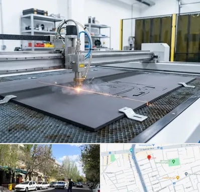 برش لیزری فوم در کوی فیروز تبریز 