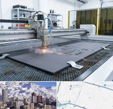 برش لیزری فوم در ازگل 