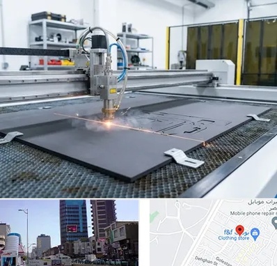 برش لیزری فوم در چهارراه طالقانی کرج 