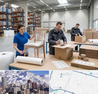 خدمات بسته بندی در ازگل 