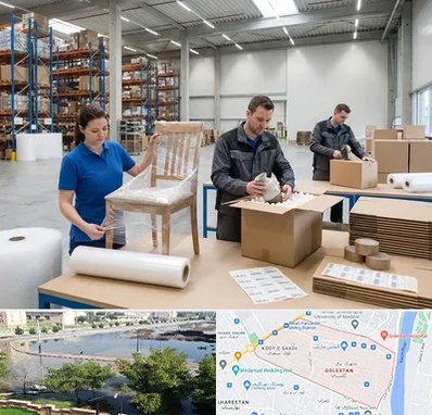 خدمات بسته بندی در گلستان اهواز 