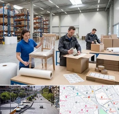 خدمات بسته بندی در خیابان زند شیراز 