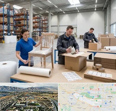 خدمات بسته بندی در منطقه 21 تهران 